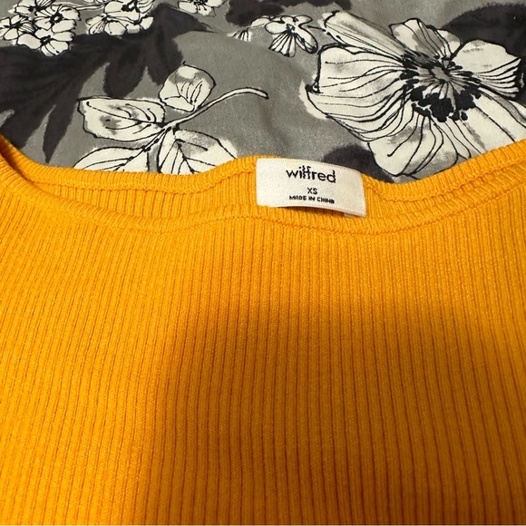 Wilfred Cut Out Yacine Top - Tuscan Yellow - Size XS - Picture 7 of 9